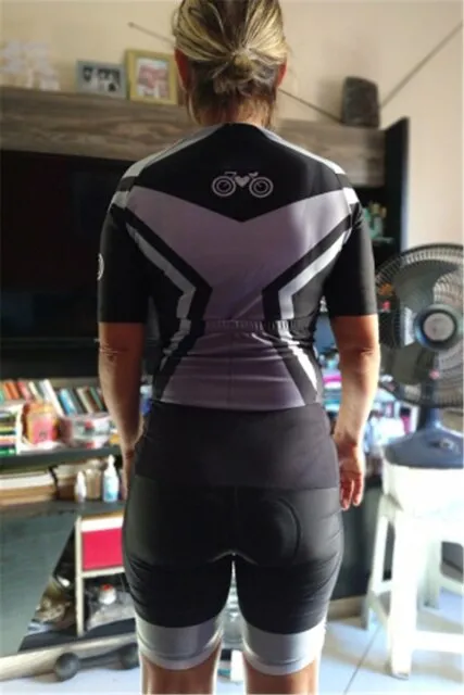 2021 New proTeam Triathlon Cycling Jersey Sweatshirt Short Sleeve Jersey Bodysuit Maillot Gel Set Women's Jumpsuit Summer Full