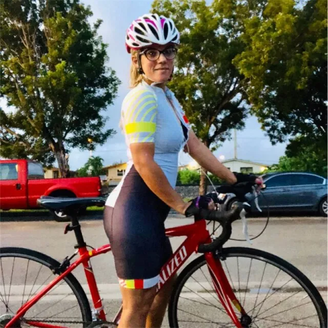 2021 New proTeam Triathlon Cycling Jersey Sweatshirt Short Sleeve Jersey Bodysuit Maillot Gel Set Women's Jumpsuit Summer Full