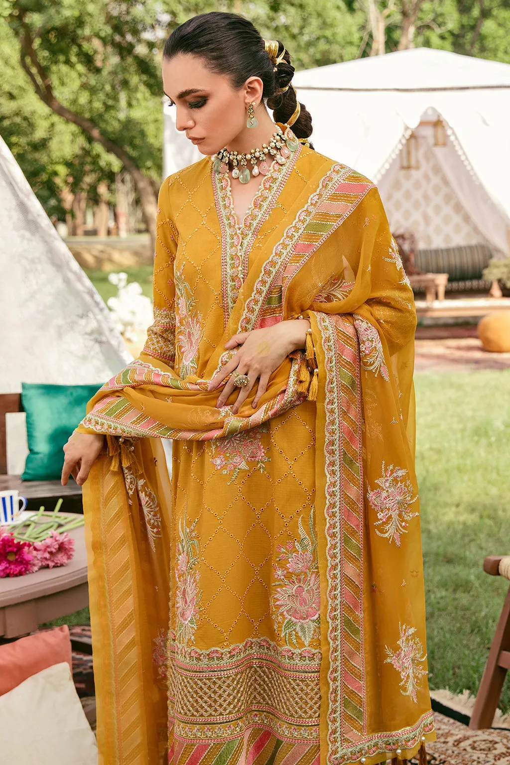 AFROZEH | GUL BAHAAR FESTIVE COLLECTION'22 | NURAY
