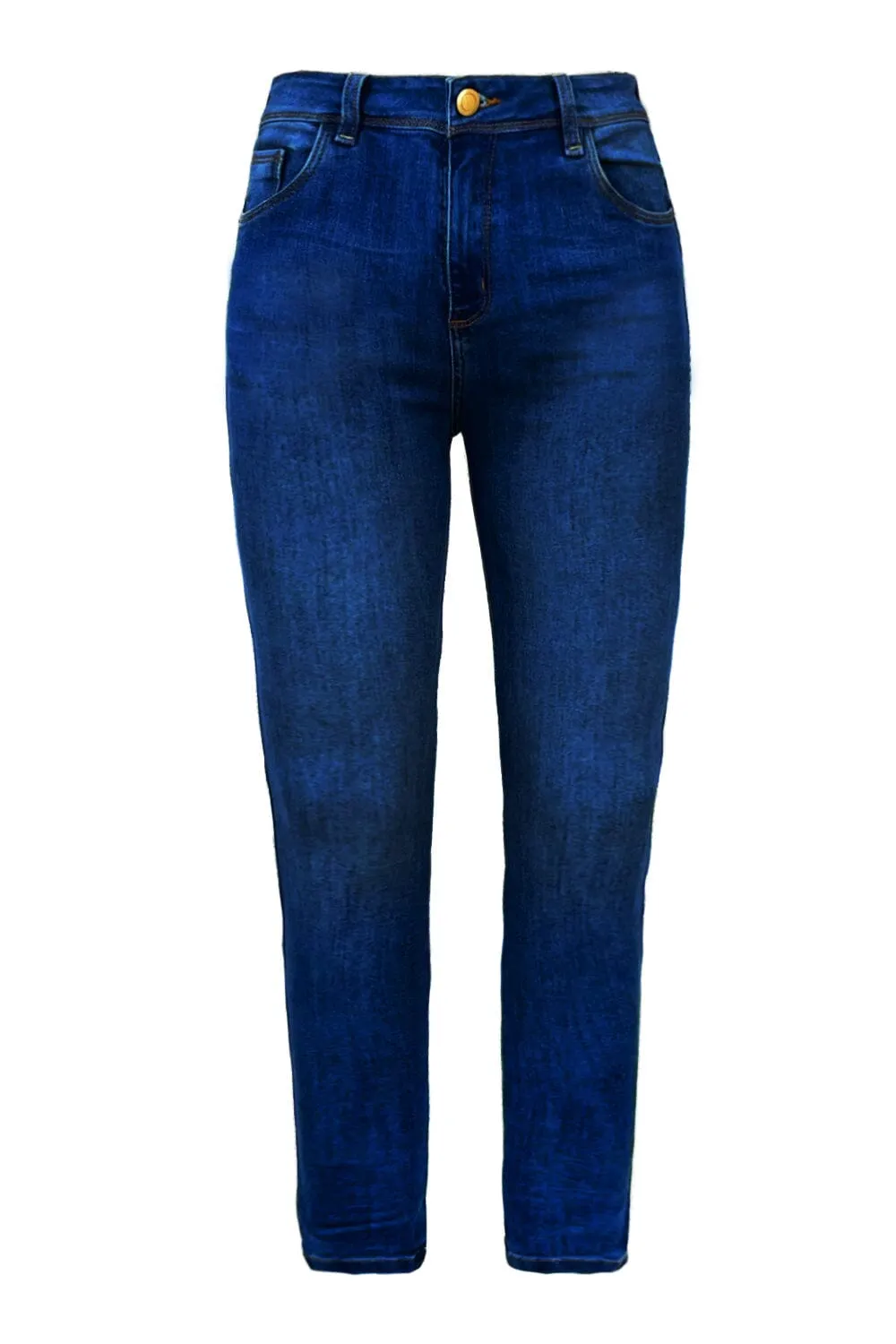 Amber Skinny Jeans Denim Blue High Rise