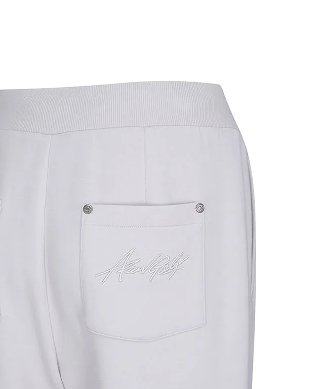 ANEW Golf: Women's Jersey Long Pants - Light Gray
