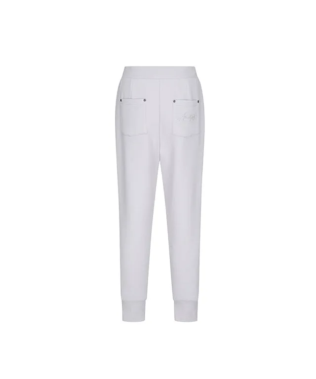 ANEW Golf: Women's Jersey Long Pants - Light Gray