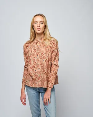 annabel juniper shirt - khaki juniper