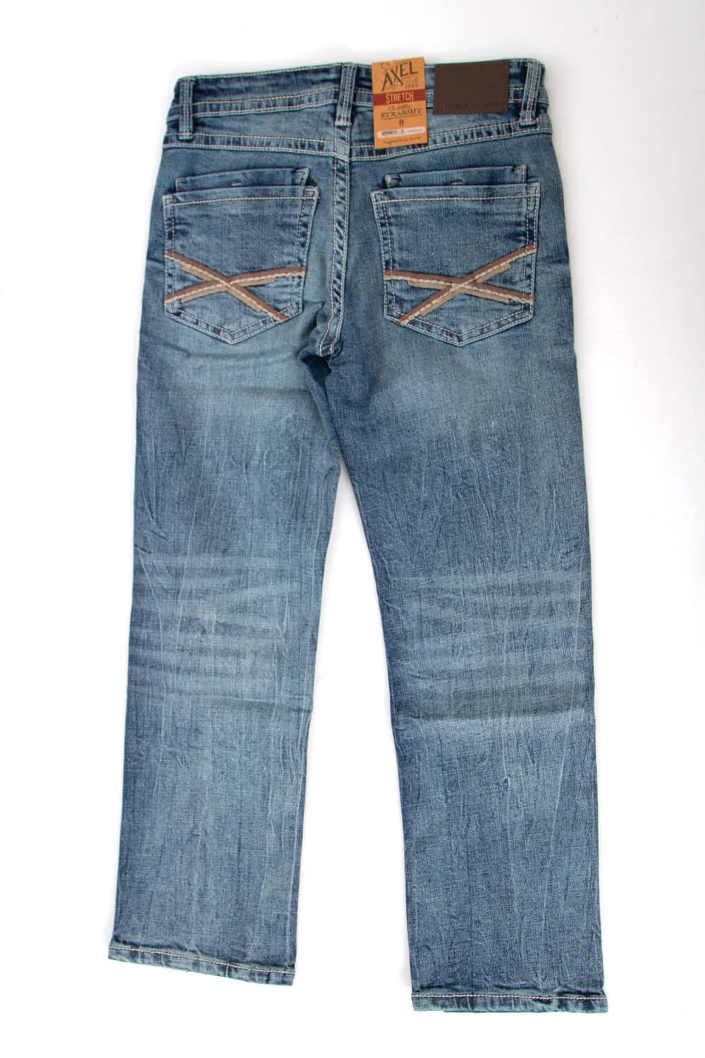 Axel Jeans Boys 8-20 Sam Classic Straight Jeans | AXBB0032-SIERRA