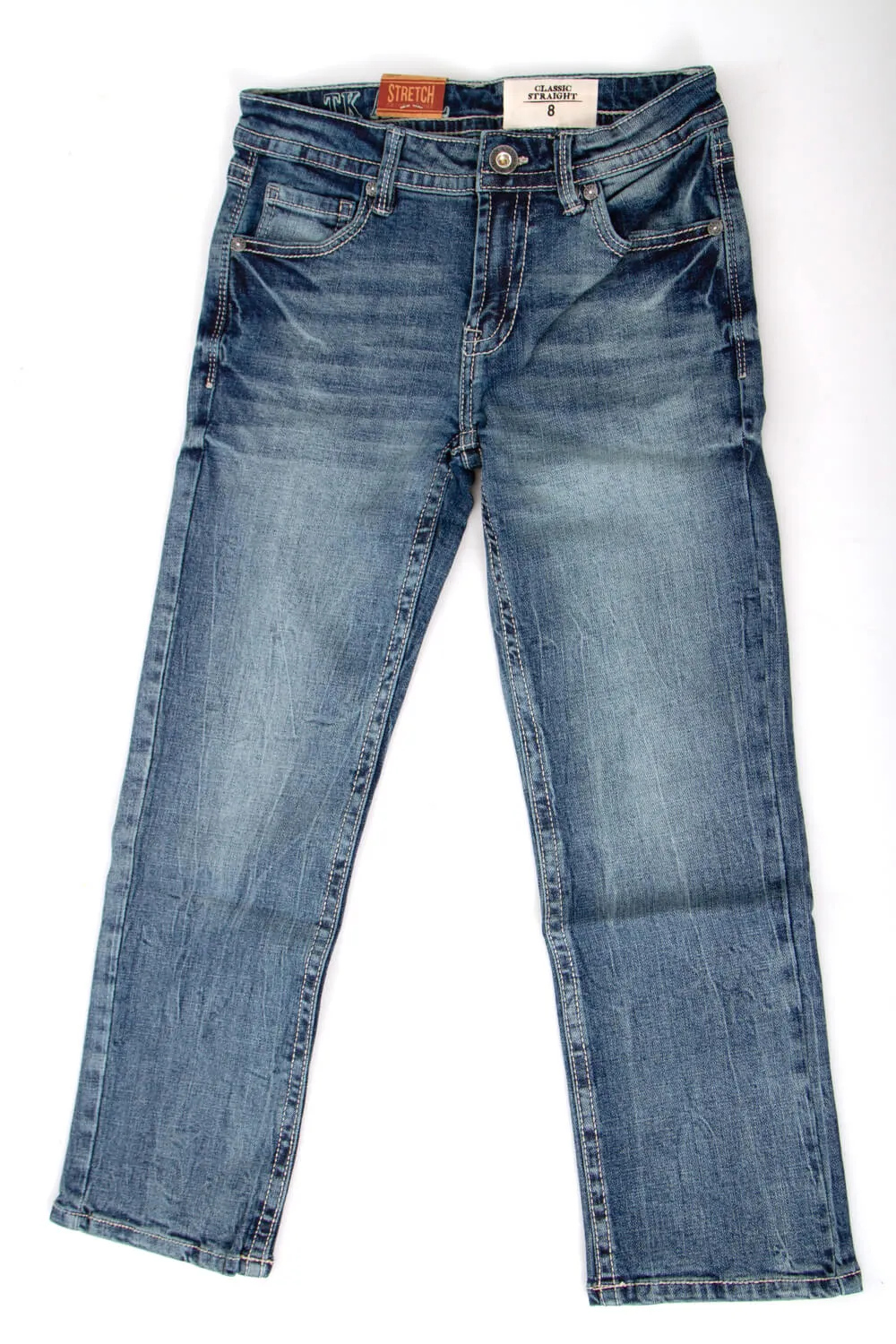 Axel Jeans Boys 8-20 Sam Classic Straight Jeans | AXBB0032-SIERRA