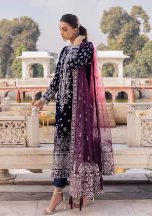BAAGH - LOOK 03 | AIK Atelier Baagh Unstitched Velvet Winter Collection 2022 | Unstitched Embroidered Velvet Suits
