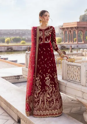 BAAGH - LOOK 05 | AIK Atelier Baagh Unstitched Velvet Winter Collection 2022 | Unstitched Embroidered Velvet Suits