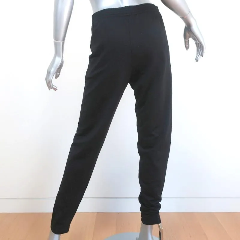 Balenciaga Sweatpants Black Cotton-Blend Size 38 Track Pants NEW