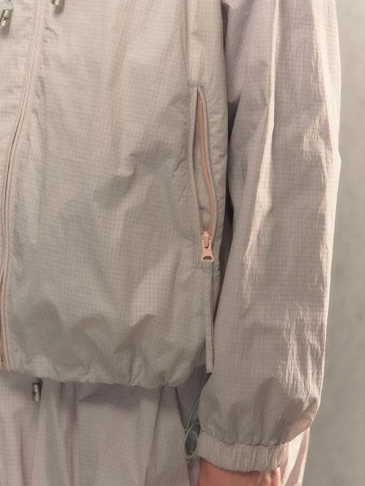 Balloon Breeze Windbreaker Jacket & Skirt-Pants Set