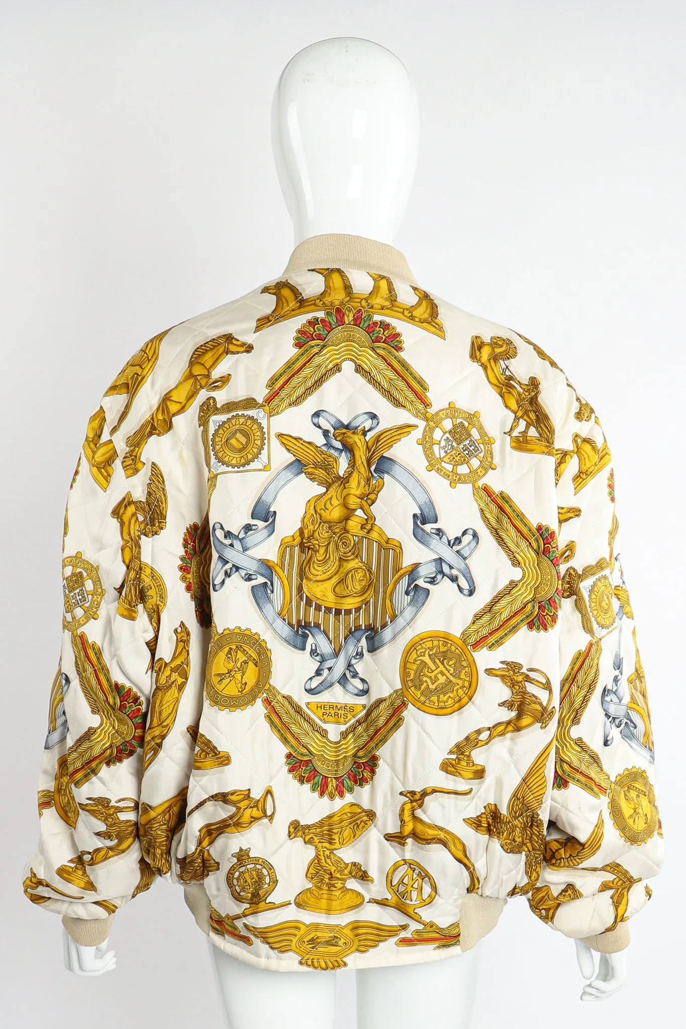 Baroque Pegasus Silk Bomber