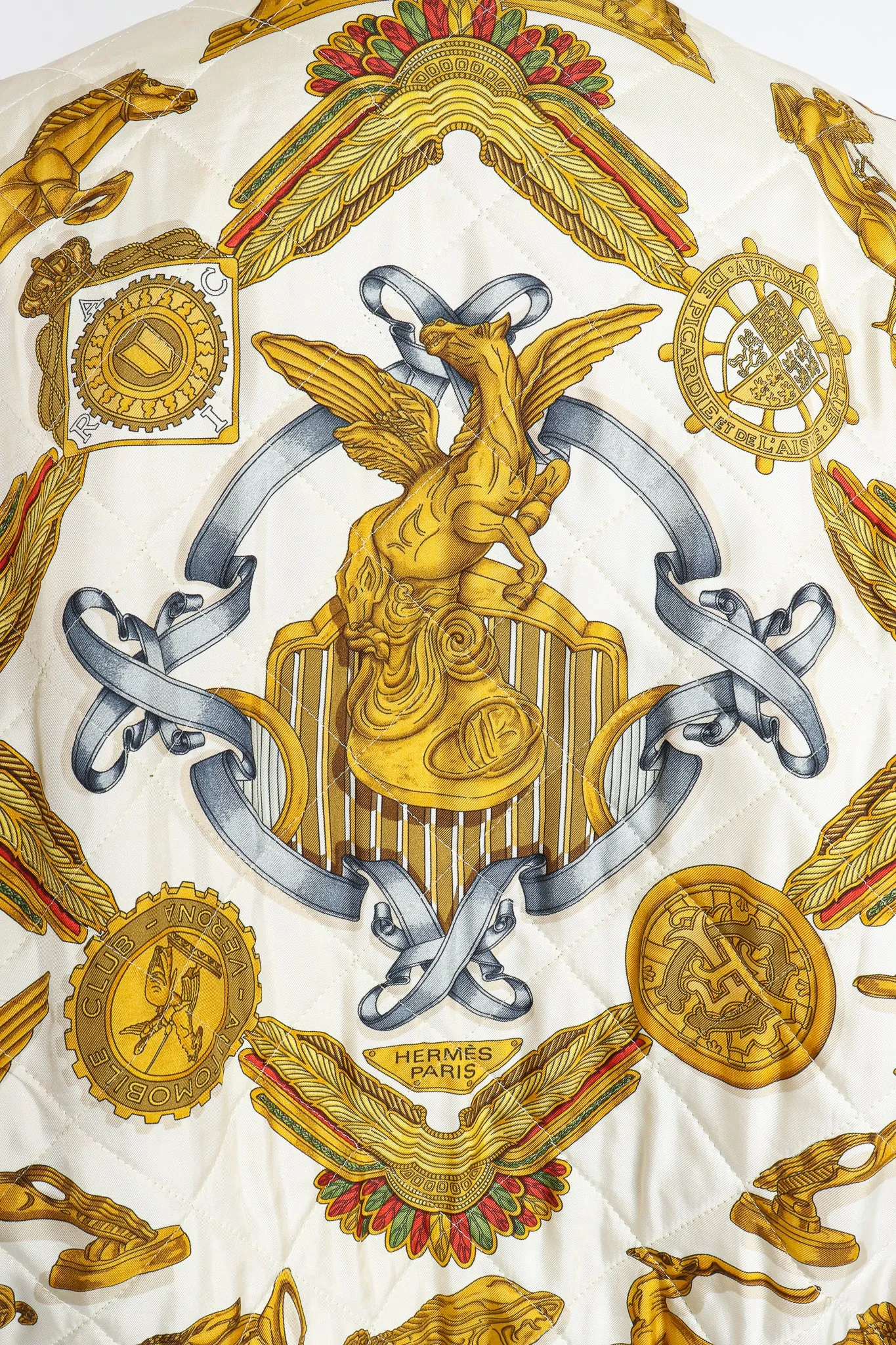 Baroque Pegasus Silk Bomber