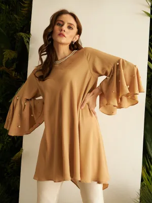 BEIGE BELLA TOP