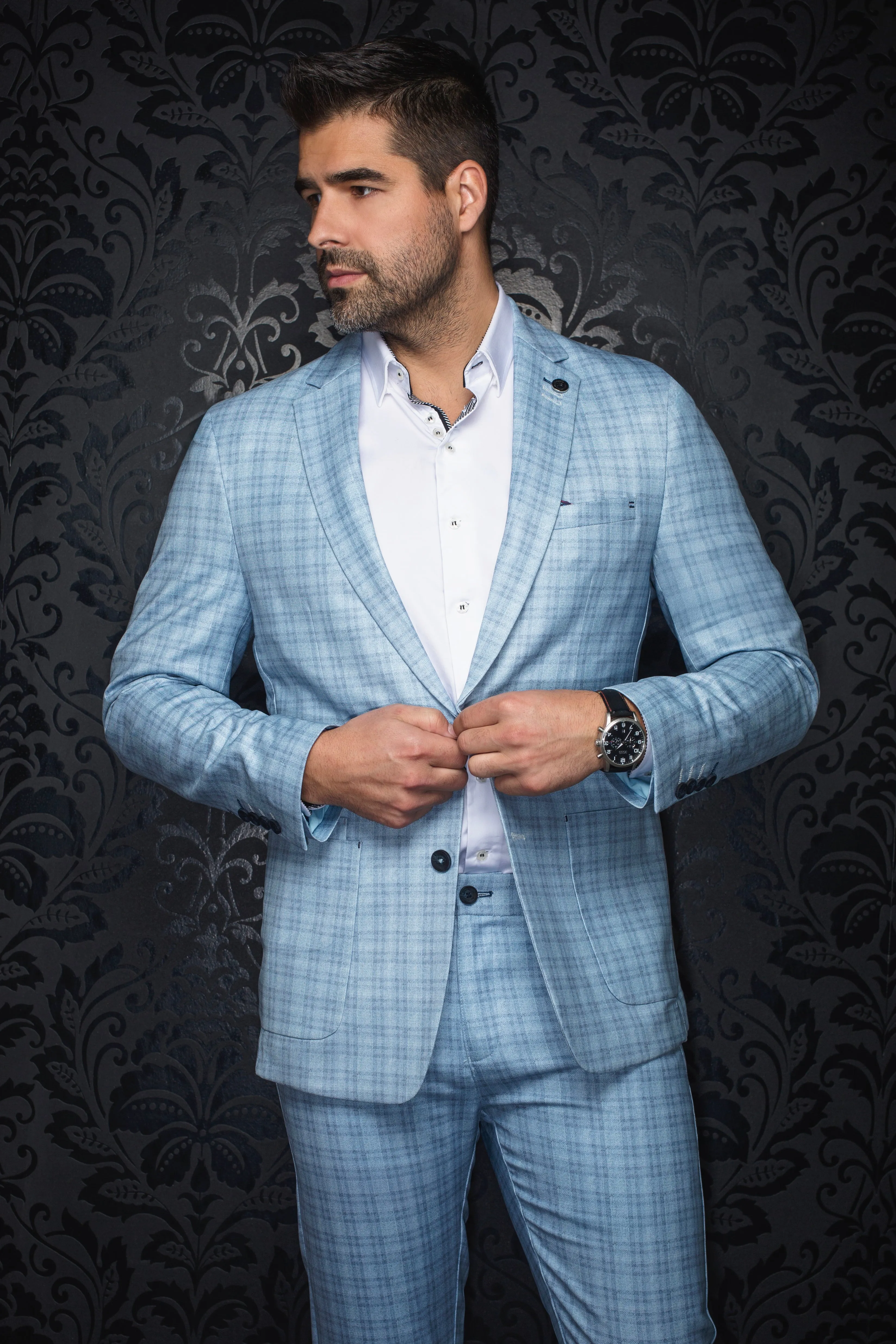 BLAZER | HANKS , LIGHT BLUE