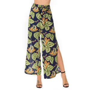Bohemia Casual Printed Straight Pants