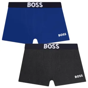 Boss Set Of 2 Boxer Shorts - Pale Blue