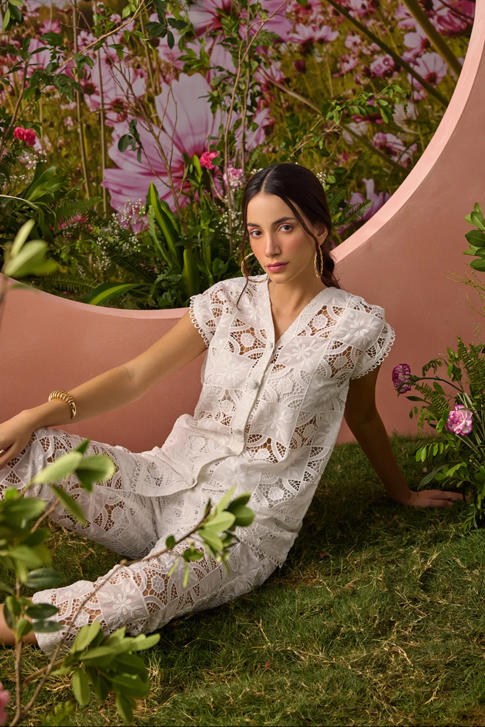 Boxy Lace Pants