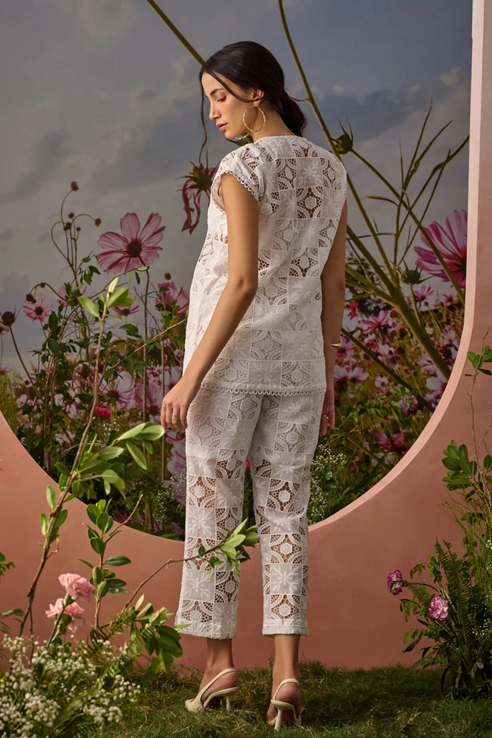 Boxy Lace Pants