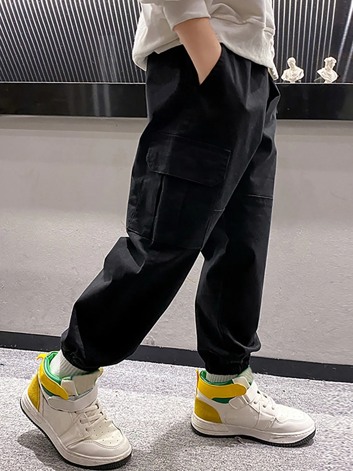 Boys' Cargo Jogger Trouser