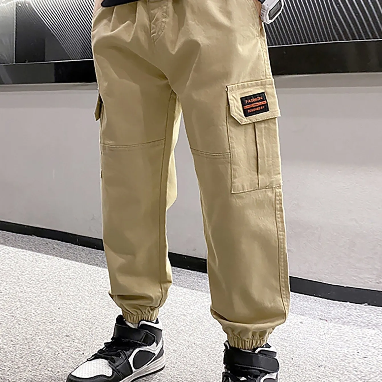 Boys' Cargo Jogger Trouser