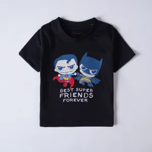 Boys Half Sleeves-Printed T-Shirt (Super)