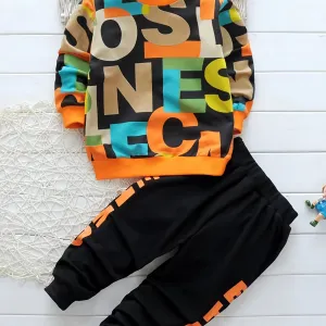 Boys' Sweatshirt & Jogger Pant Set