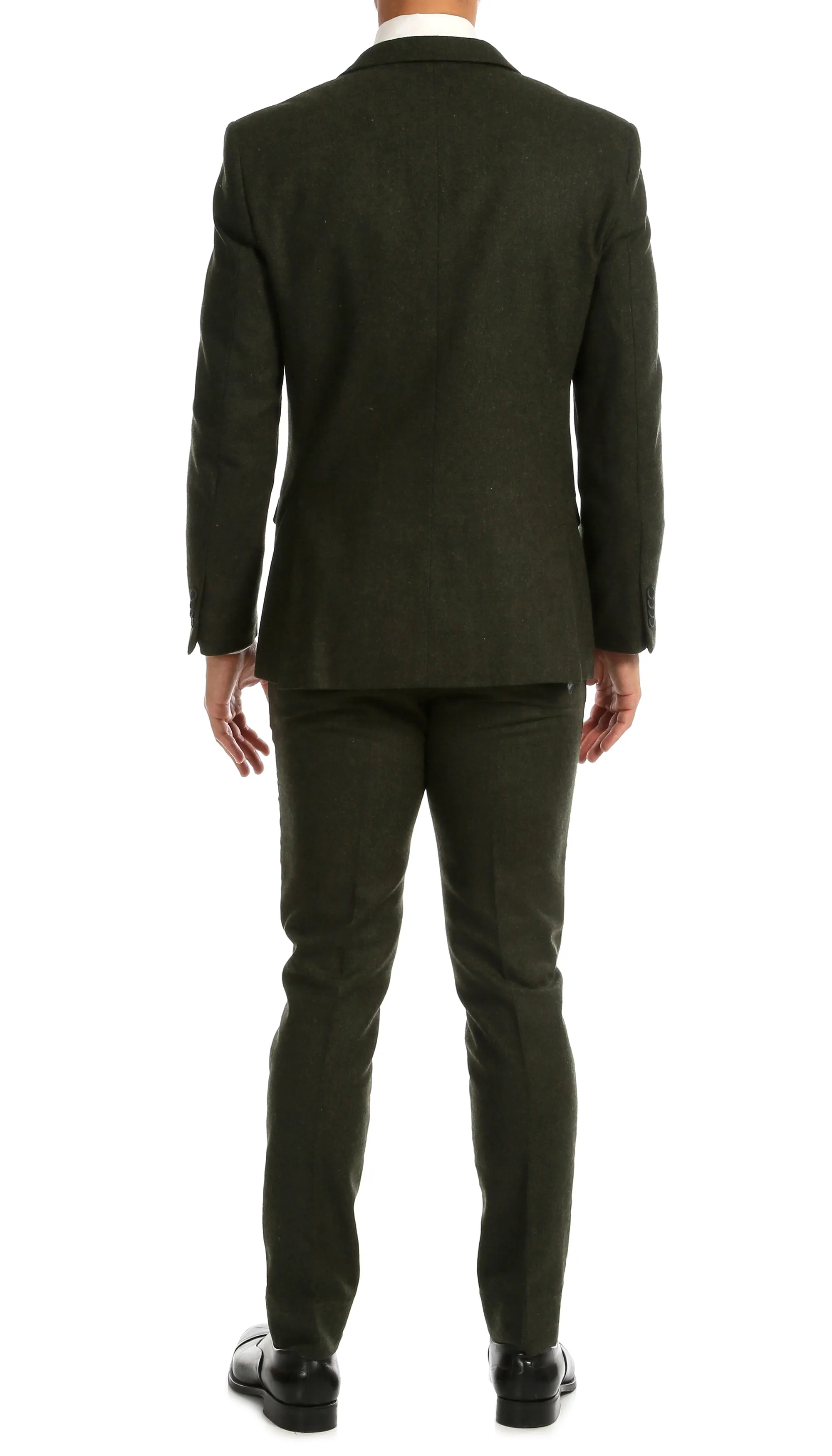 Bradford Hunter Green 3pc Tweed Suit