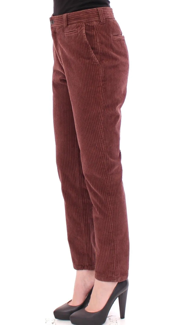 Brown CATHERINE Cotton Corduroys Jeans