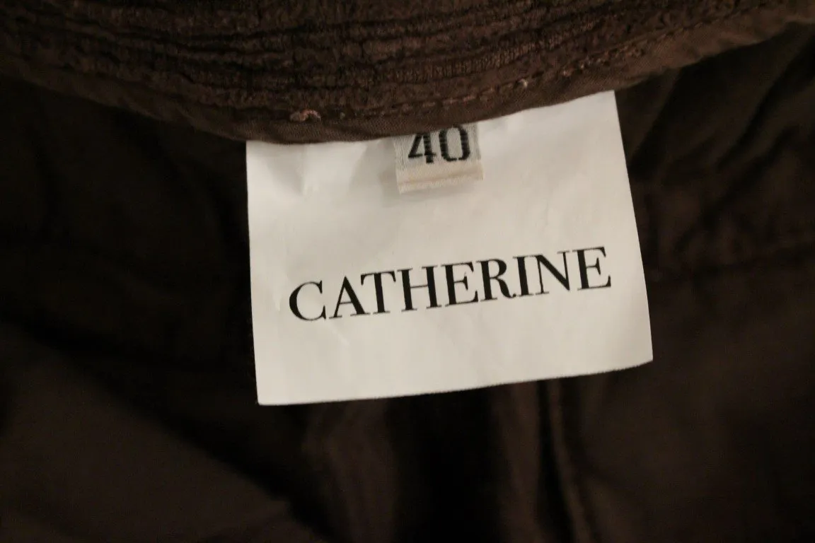 Brown CATHERINE Cotton Corduroys Jeans