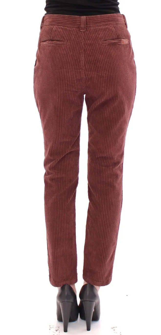 Brown CATHERINE Cotton Corduroys Jeans