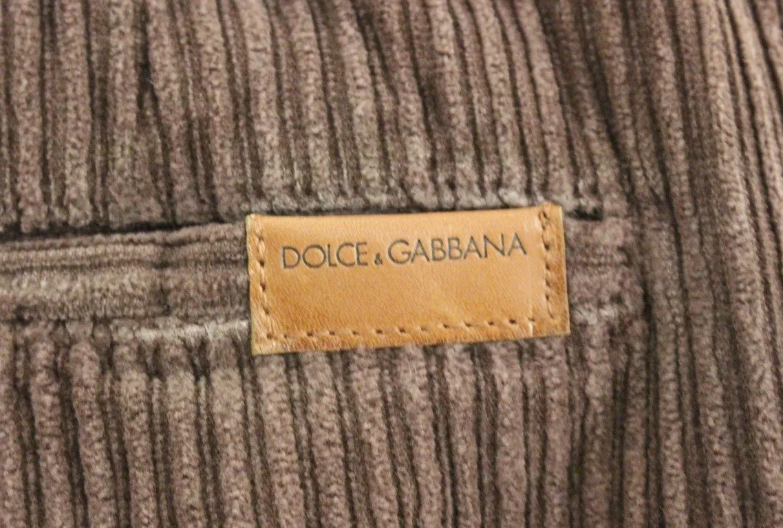 Brown CATHERINE Cotton Corduroys Jeans