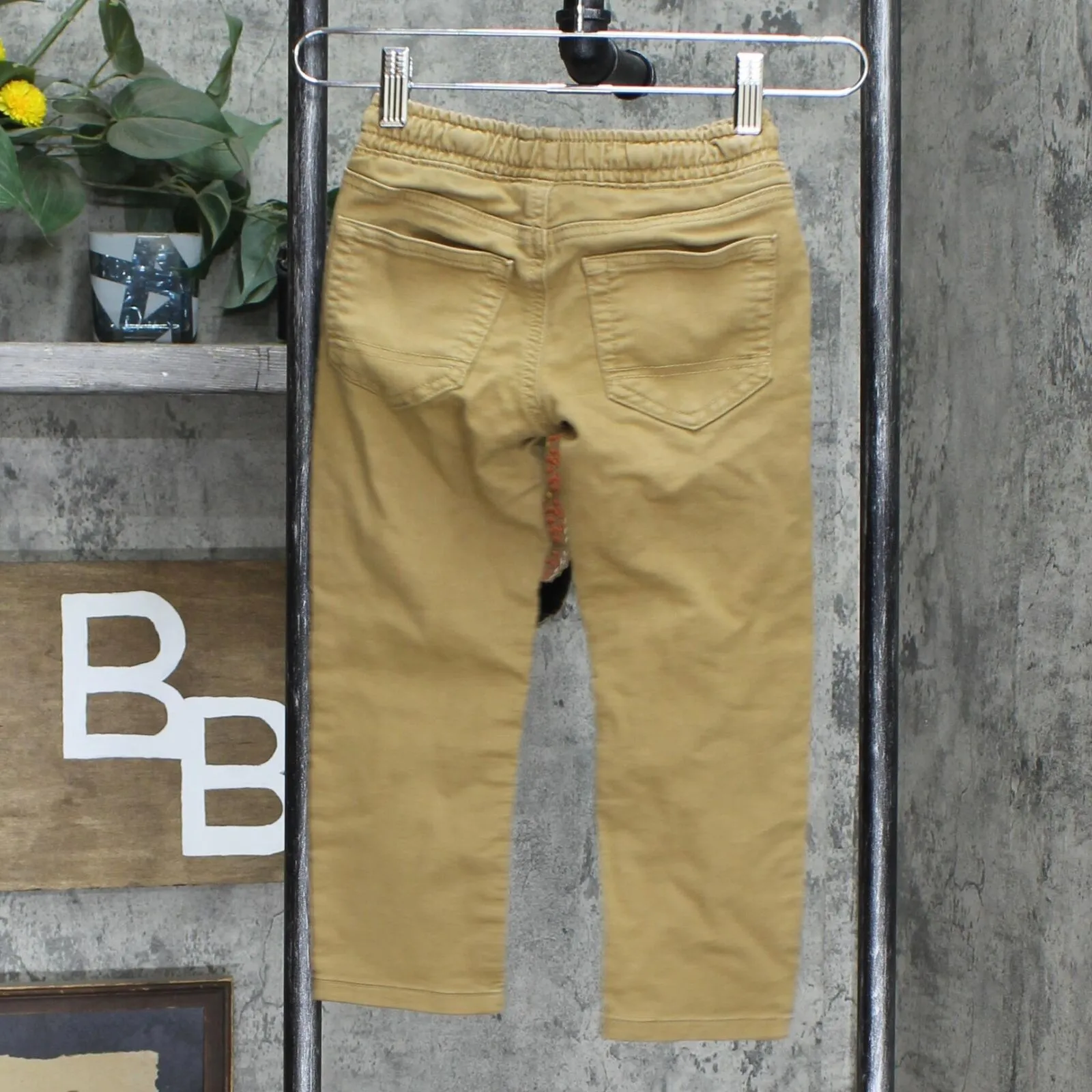 Cat & Jack Toddler Boys' Pull-On Straight Jeans Brown 4T