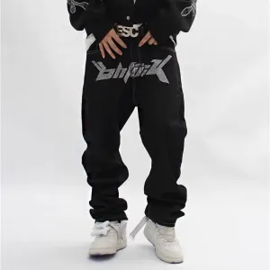 Cipher Graphic Jeans