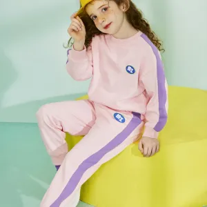 Comfortable Long Sleeve Pullover & Jogger Pant Set for Girls
