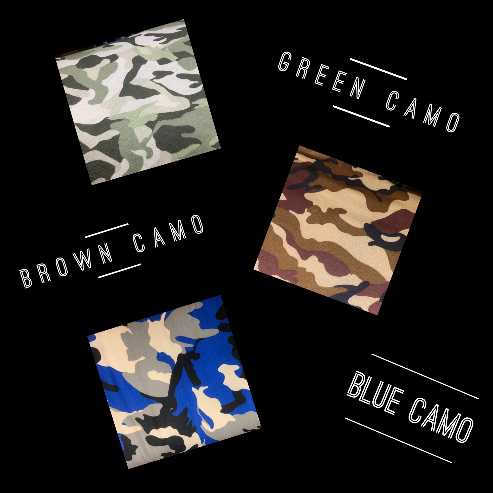 Copy of City Camo Collection Pants- 3 Colors Available!
