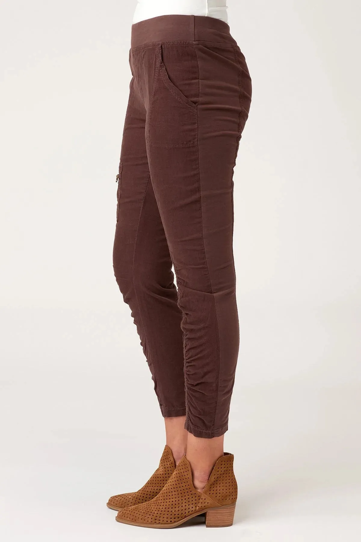 Cord Malanda pant in sarsaparilla