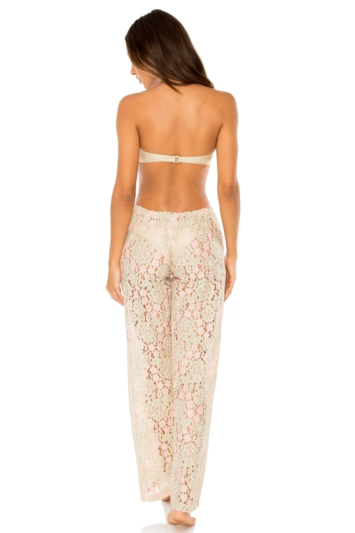COSITA BUENA - Underwire Push Up Bandeau Top & Gitana Beach Pant • Gold Rush