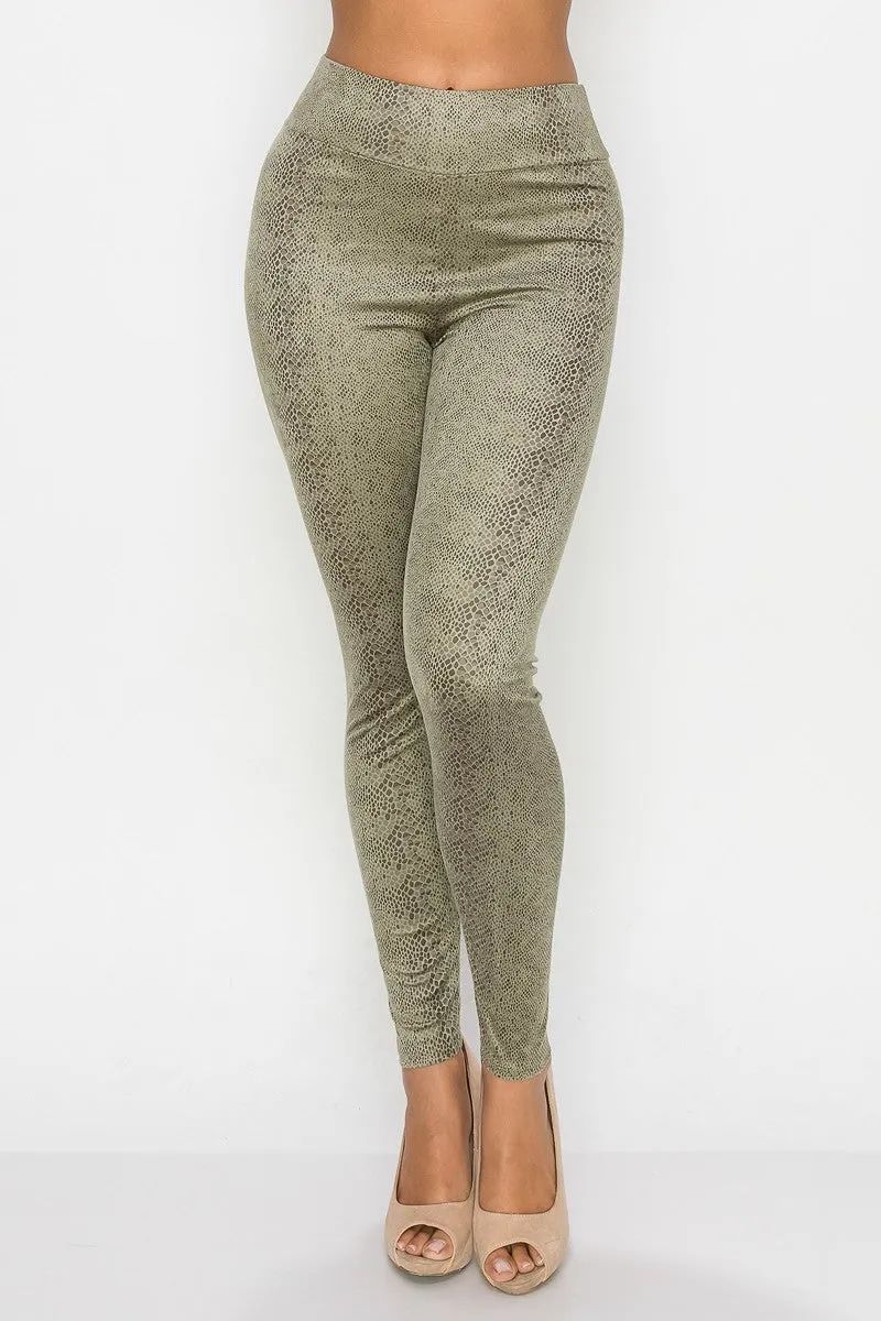 Crop Top and Leggings Set