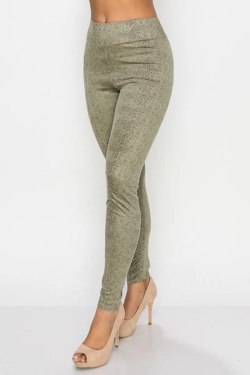 Crop Top and Leggings Set