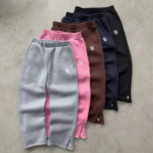 Custom Embroidered Flared Sweatpants