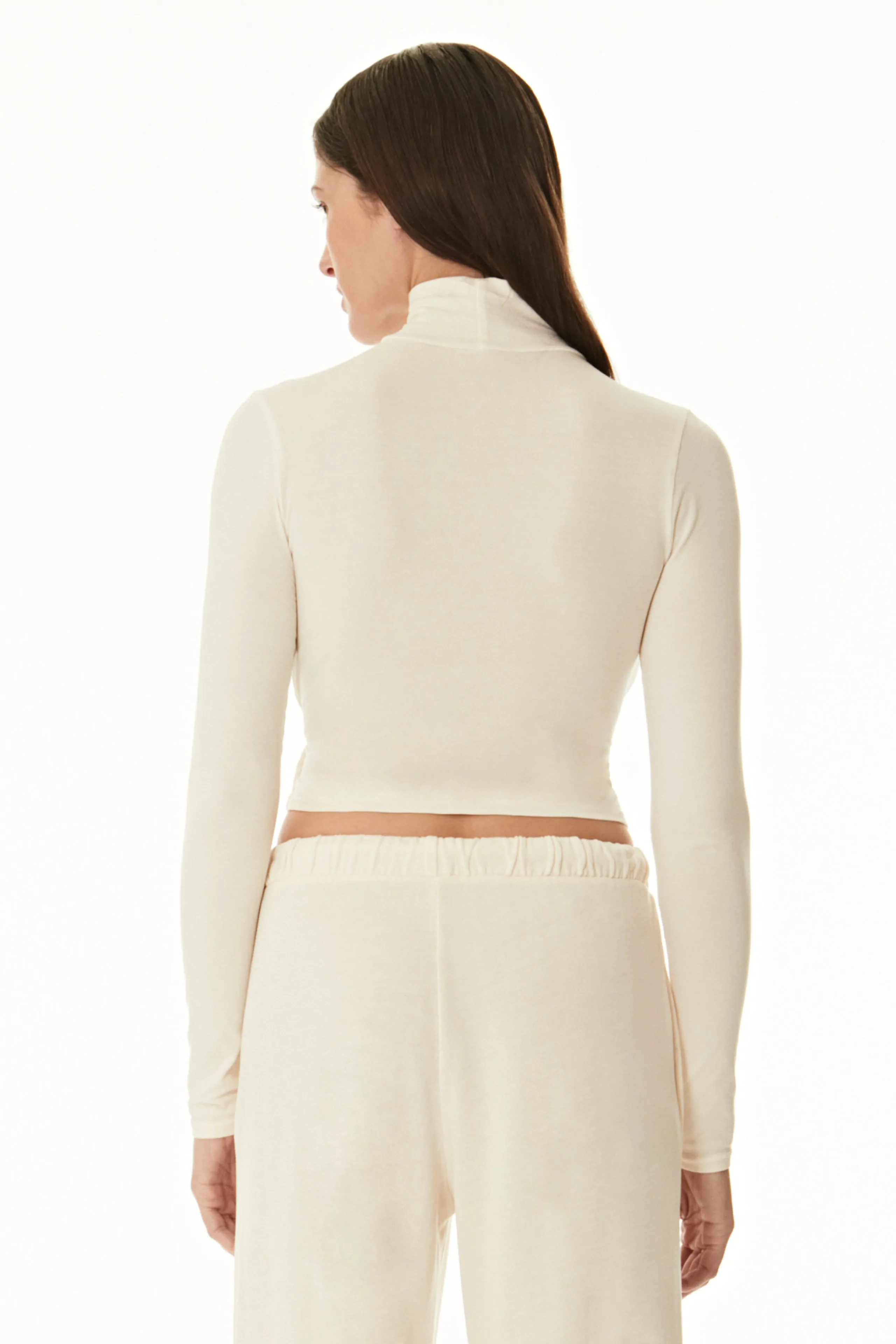 Cutout Turtleneck