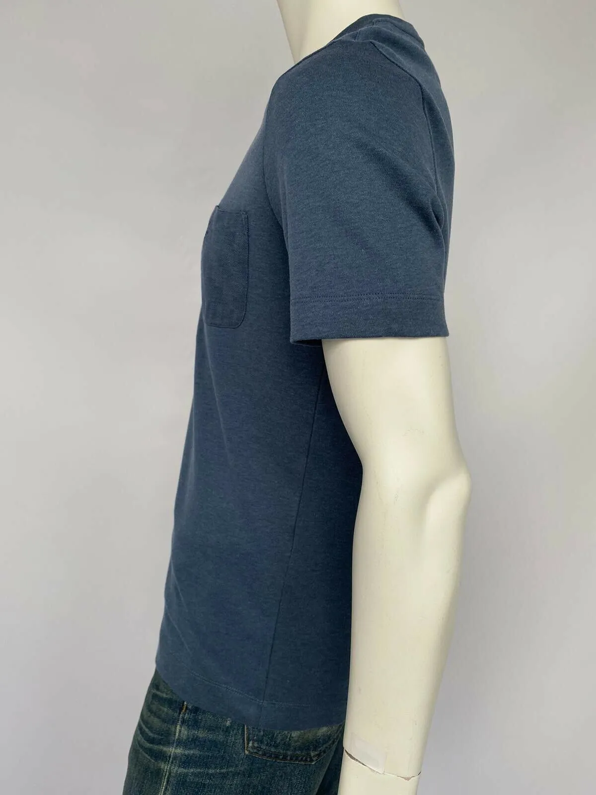 Damier Pocket Crewneck T-Shirt