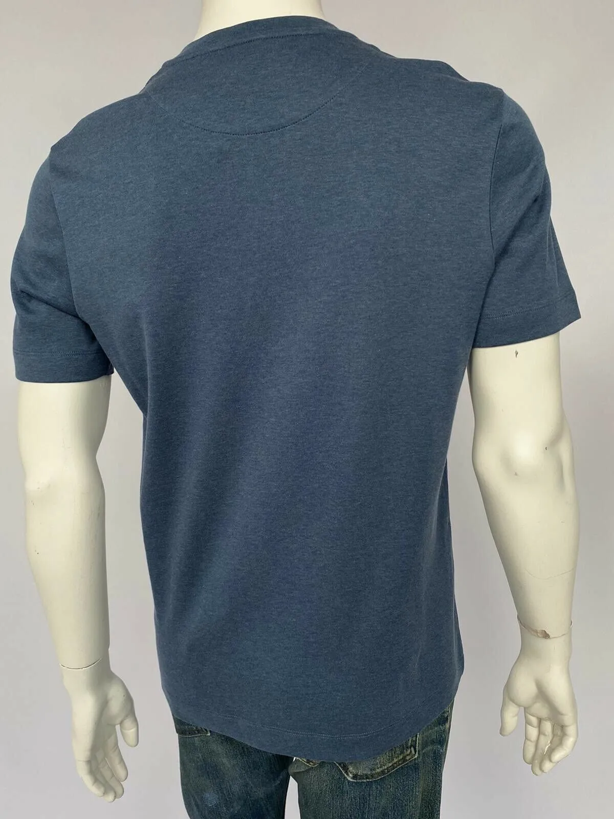 Damier Pocket Crewneck T-Shirt
