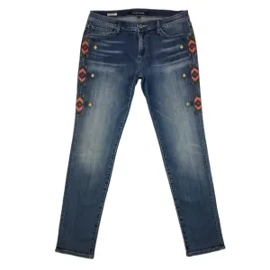 Driftwood Marilyn Embroidered Southwestern Jeans