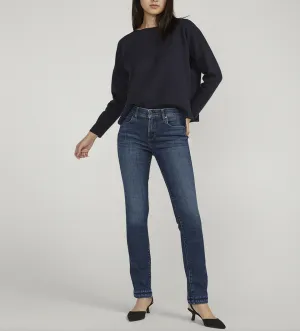 Embroidered Ruby Jean