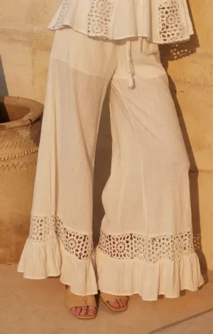 Emilia Crochet Lace Pants
