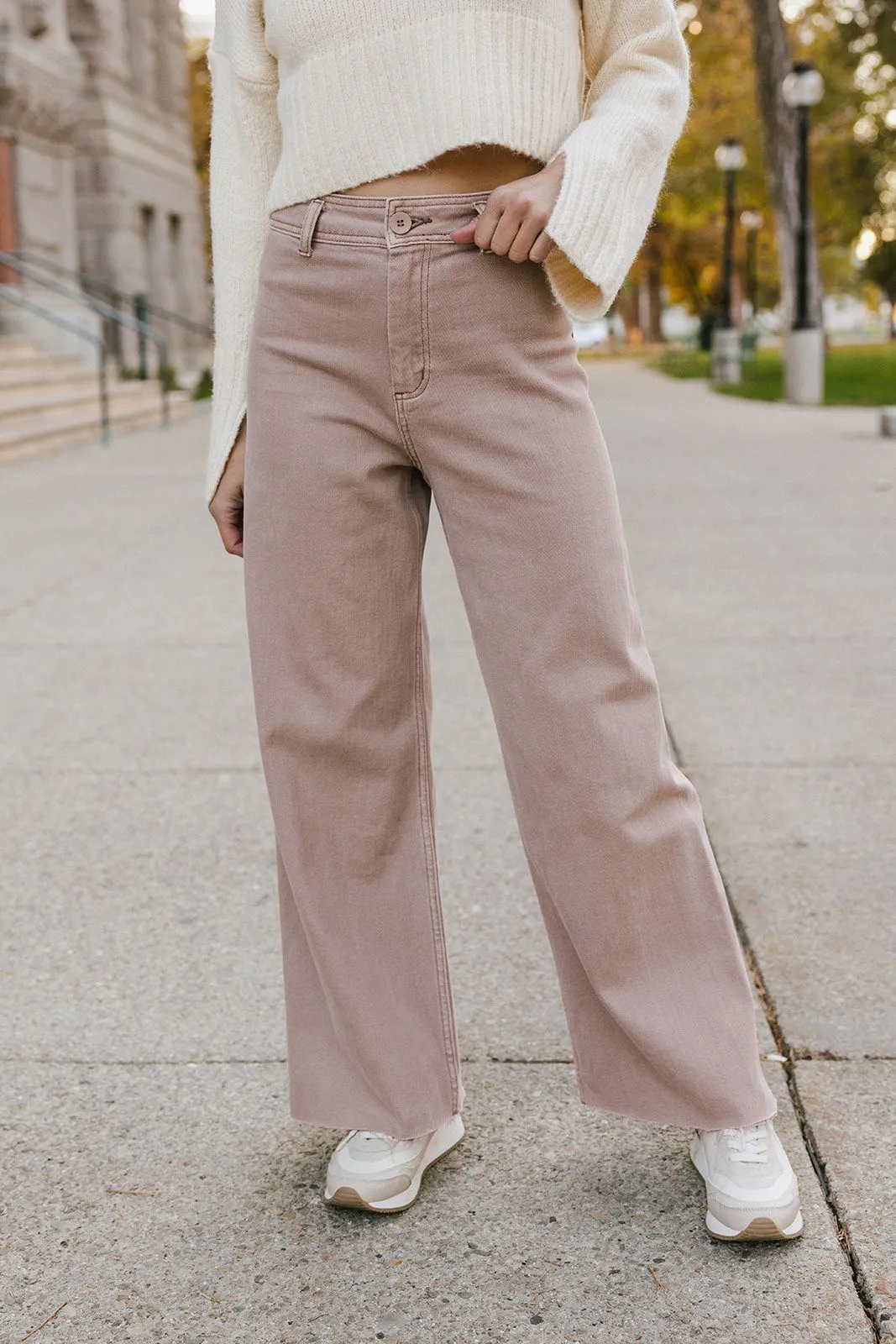 Emma Straight Leg Denim Pants