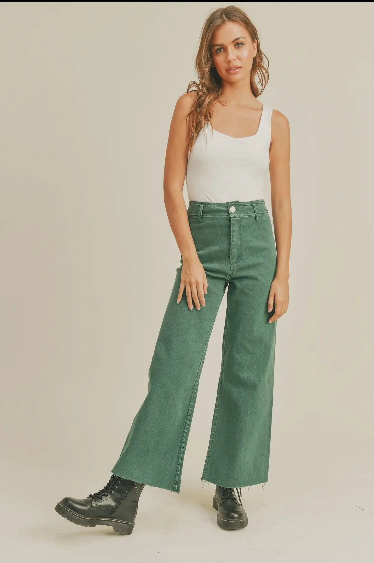 Emma Straight Leg Denim Pants