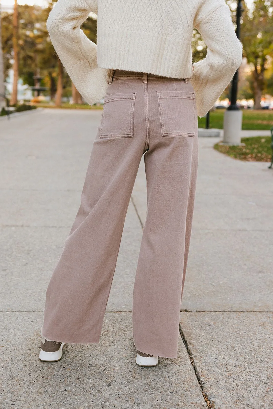 Emma Straight Leg Denim Pants