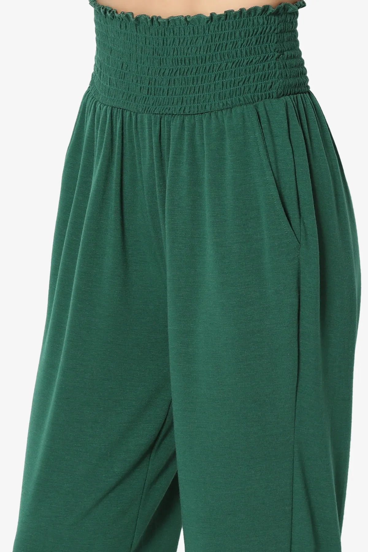 Estella Smocked Waist & Cuff Harem Pants