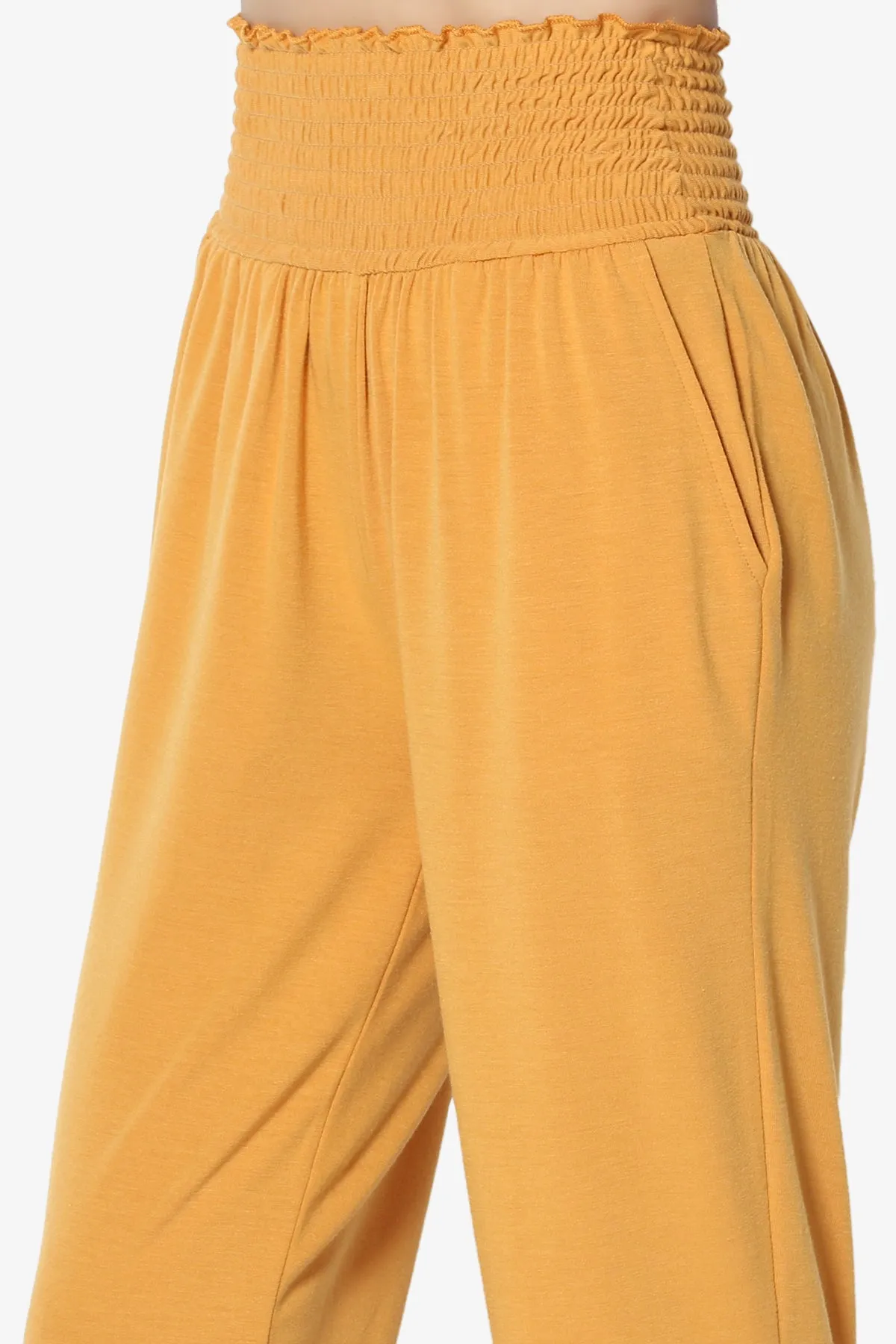 Estella Smocked Waist & Cuff Harem Pants
